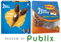 Save $1.00 on any ONE (1) Blue Bunny® Novelty carton or pouch *Exclusions apply